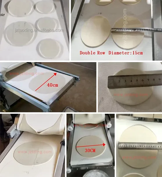 5-52 cm Manufacturer Automatic Arabian Pita Bread Forming Flat Bread Production Line Tortilla Making Machine