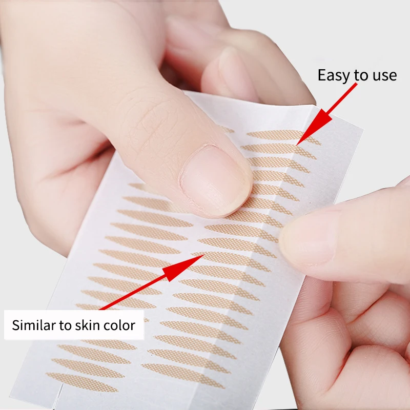 120/180/240 Pcs Self-Adhesive Invisible Eyelid Tape Waterproof Lace Double Eyelid Sticker Eye Lift Strips Makeup Cosmetic Tools