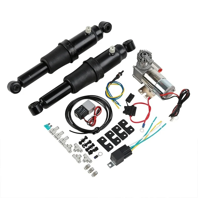 Suitable for Harley Motorcycle XL883 1200 X48 Luwang Street Glide Modified Pneumatic Shock Absorber Rear Shock Absorber