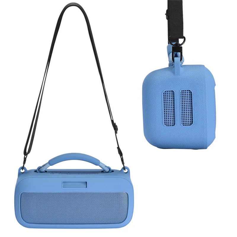 AS95-Silicone Handle Cover Case Replacement For Bose Soundlink Max Bluetooth Portable Speaker