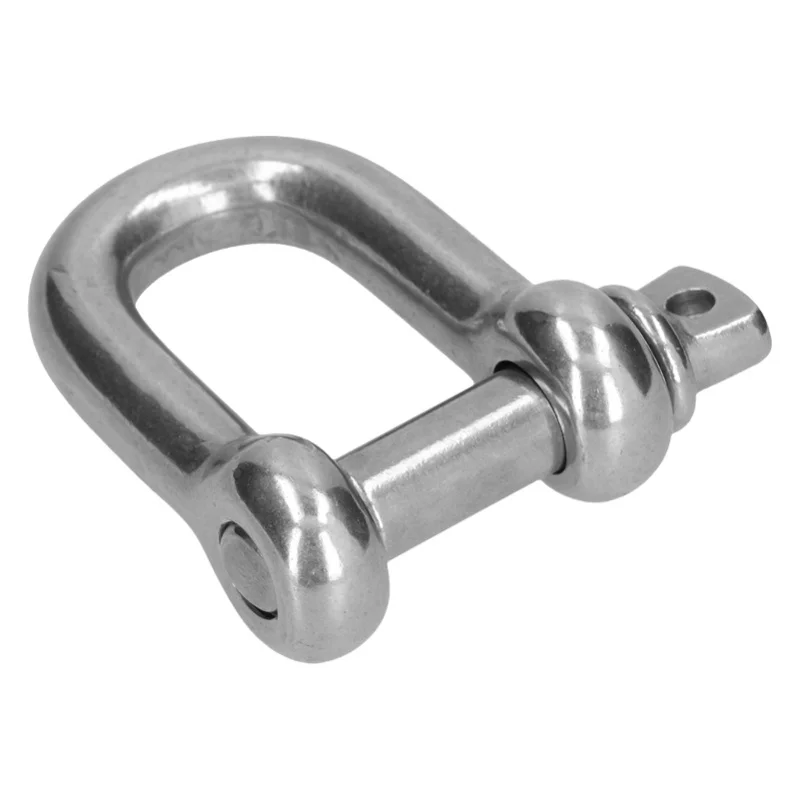 D Ring Anchor Shackle 304 Stainless Steel Screw Pin Chain Connector Marine Land Lifting Tool20Pcs M4
