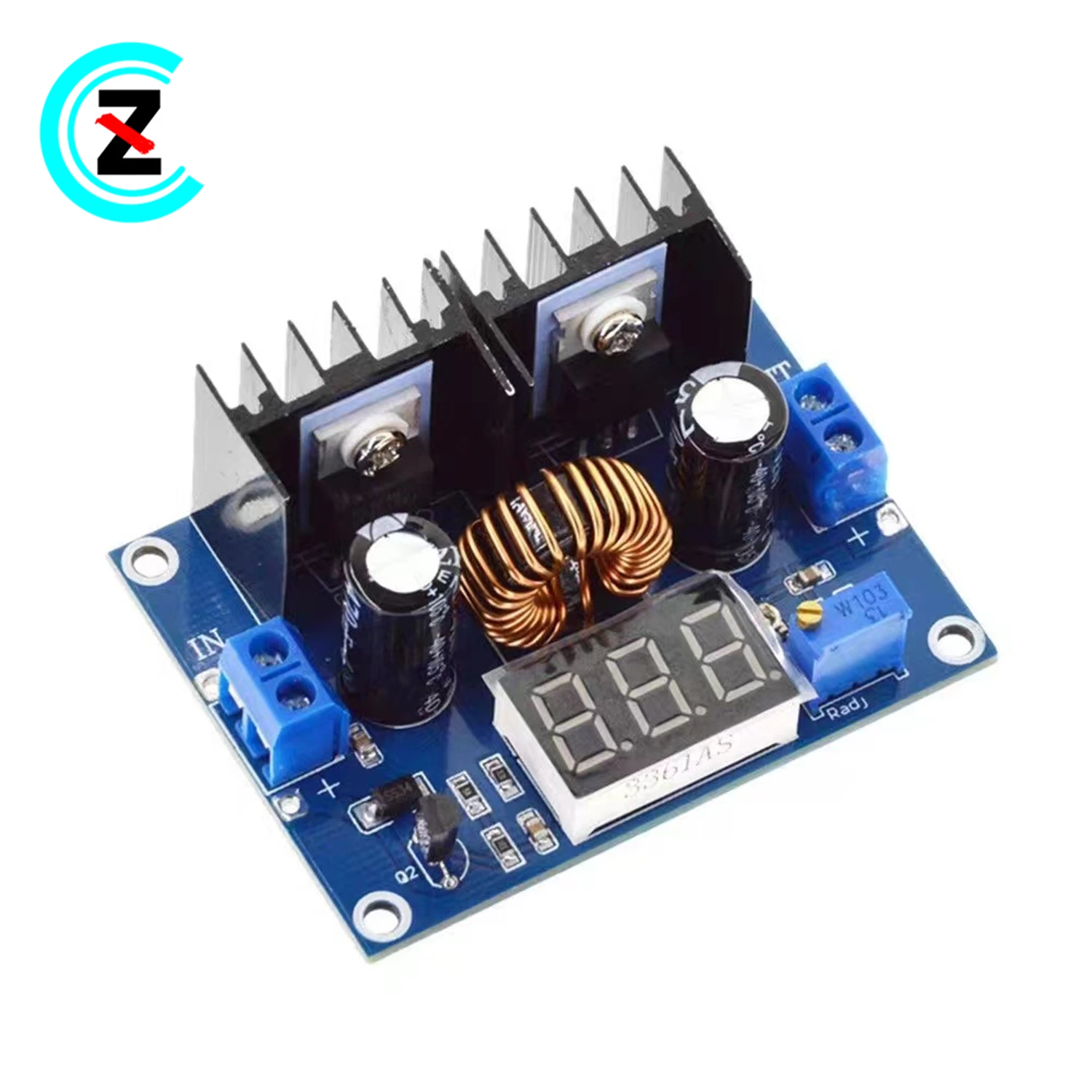 XH-M404 DC-DC Buck module XL4016E1 High power /8A voltage regulator/display/DC regulator board