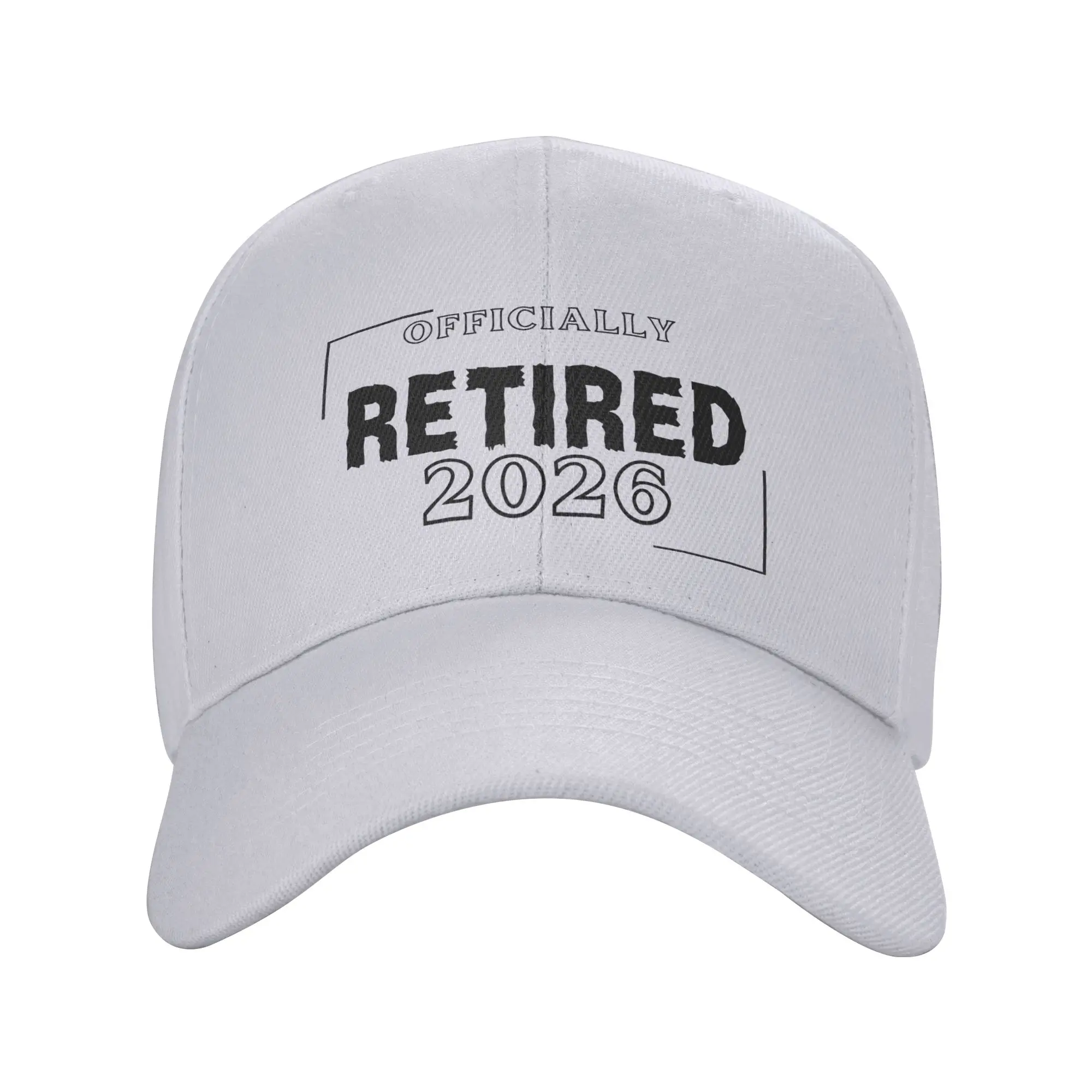 

Funny Retired 2026 Worked My Whole life Baseball Caps Outfits Stylish Trucker Hat For Men Women Casual Headewear Gift