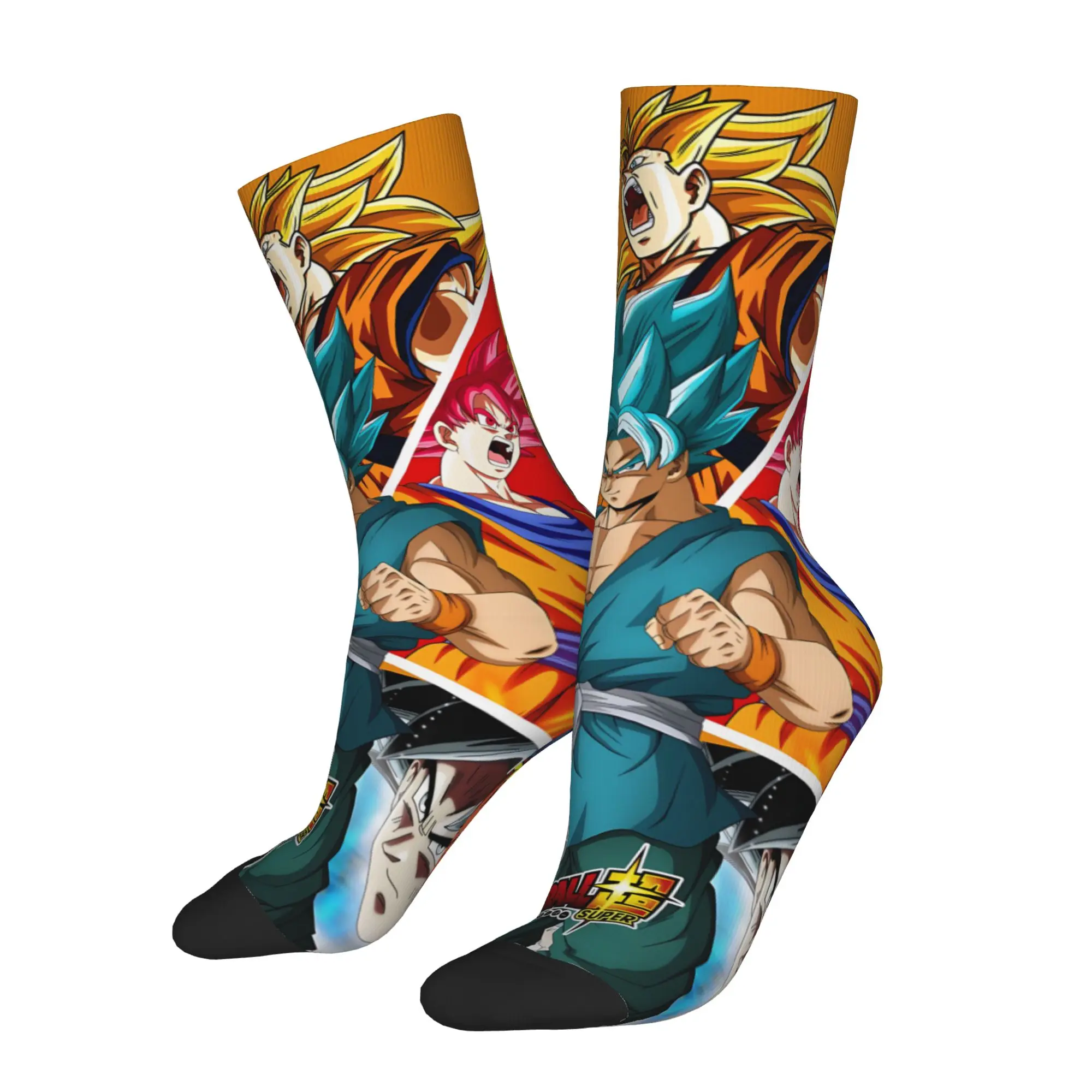 

Мужские носки Dragon Ball Z Goku, унисекс, для взрослых 18+, персонализированные бесшовные носки с принтом, индивидуальные товары, носки с принтом.