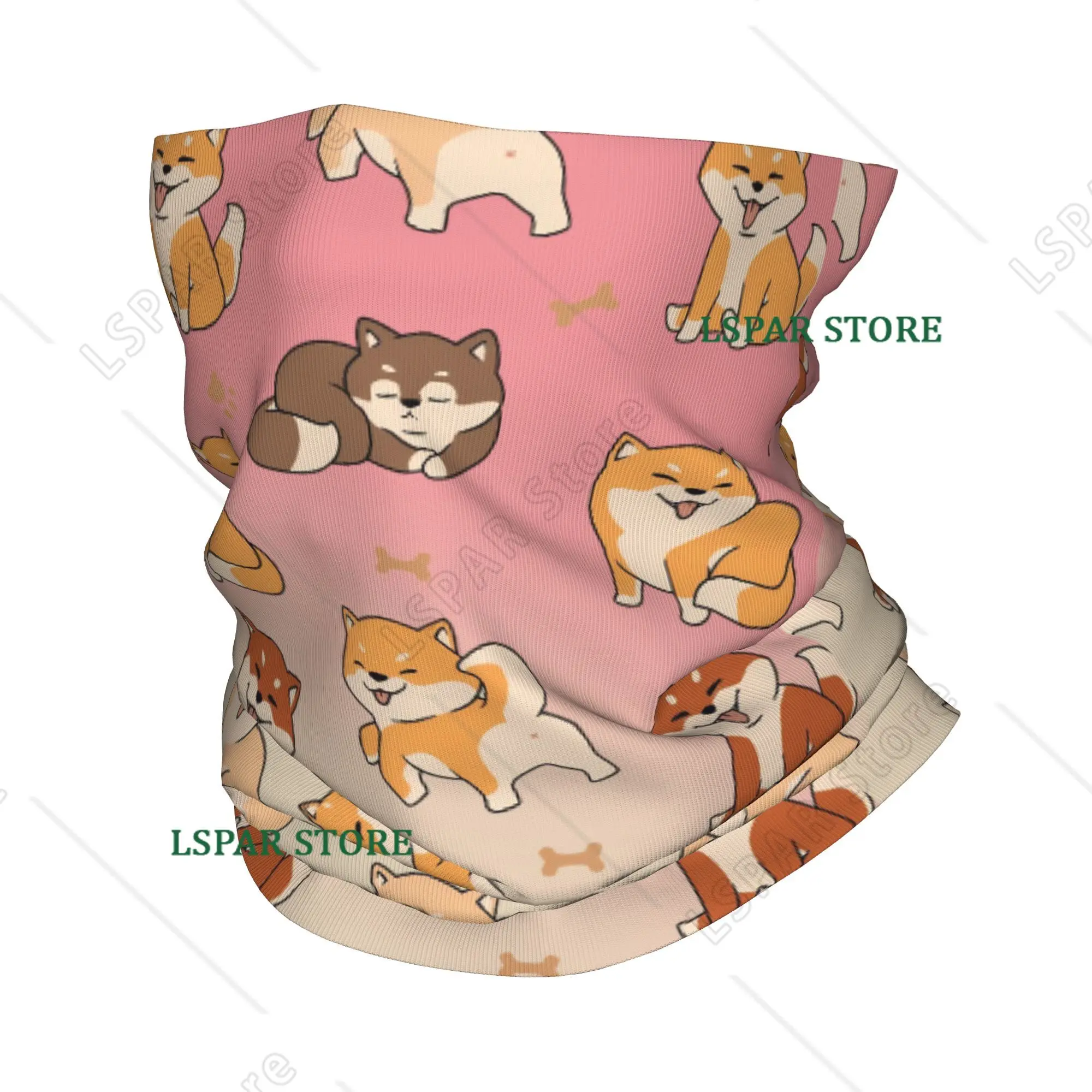 

Custom French Bulldog Bandana Neck Warmer Women Men Winter Hiking Ski Scarf Gaiter Pet Dog Face Cover