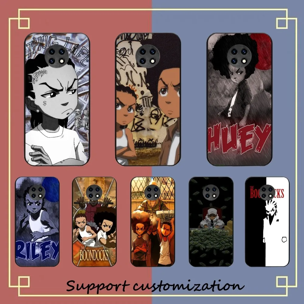 

Huey Freeman The Boondocks Phone Case For Redmi 5 6 7 8 9 10 Plus Pro 6 7 8 9 A GO K20 K30 K40 Pro Plus F3 Fundas