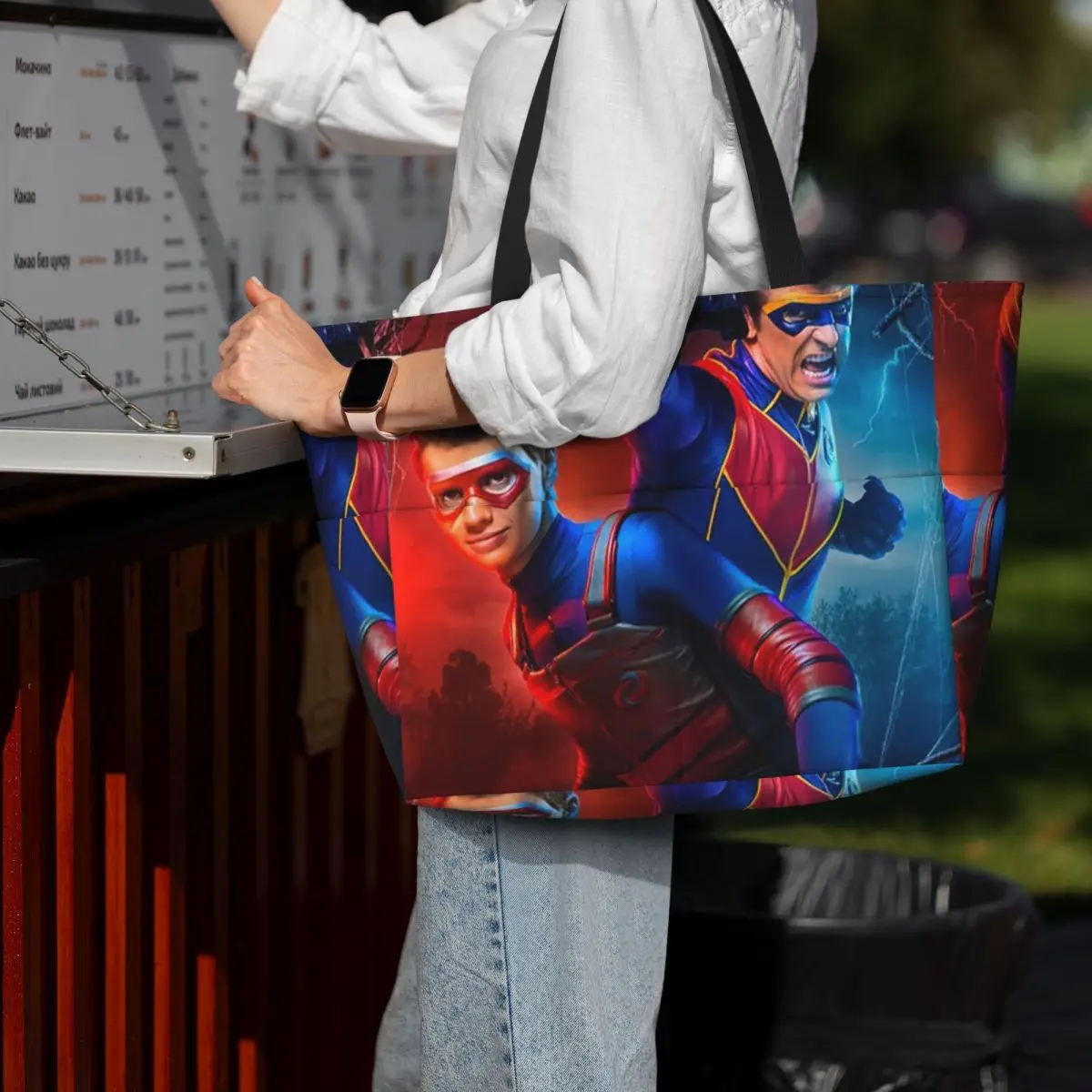 

Henry Danger Beach Tote Bag Sport Gym Yoga Duffle Large Tote Bag Women Travel Bag Fitness bag