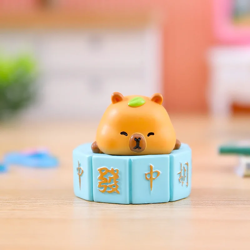 Новый секретный реалим капибара слепая коробка милый дельфин модная игрушка фигурка украшение для рабочего стола загадочная коробка-сюрприз подарок на день рождения