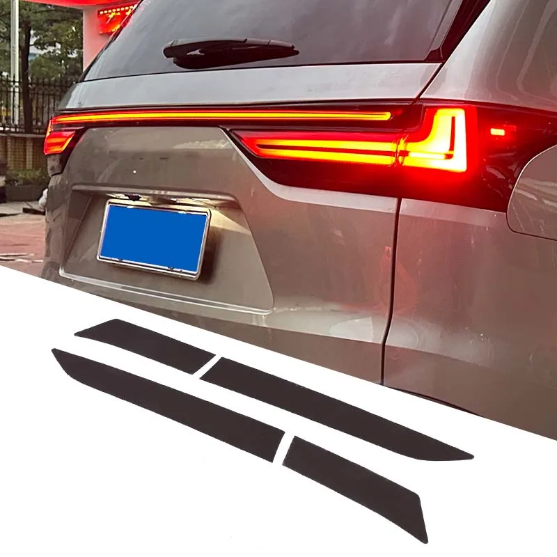 For Lexus LX600 22+ Door Handle cover Front Rear Headlight  Brake Light Stickers Fog Light Logo Stickers Window Pillar Stickers
