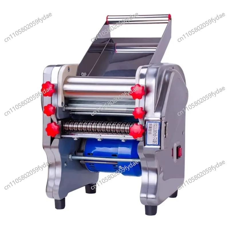 Commercial Electric Noodle Making Pasta Maker Dough Roller Noodle Cutting Machine Dough Press 220V