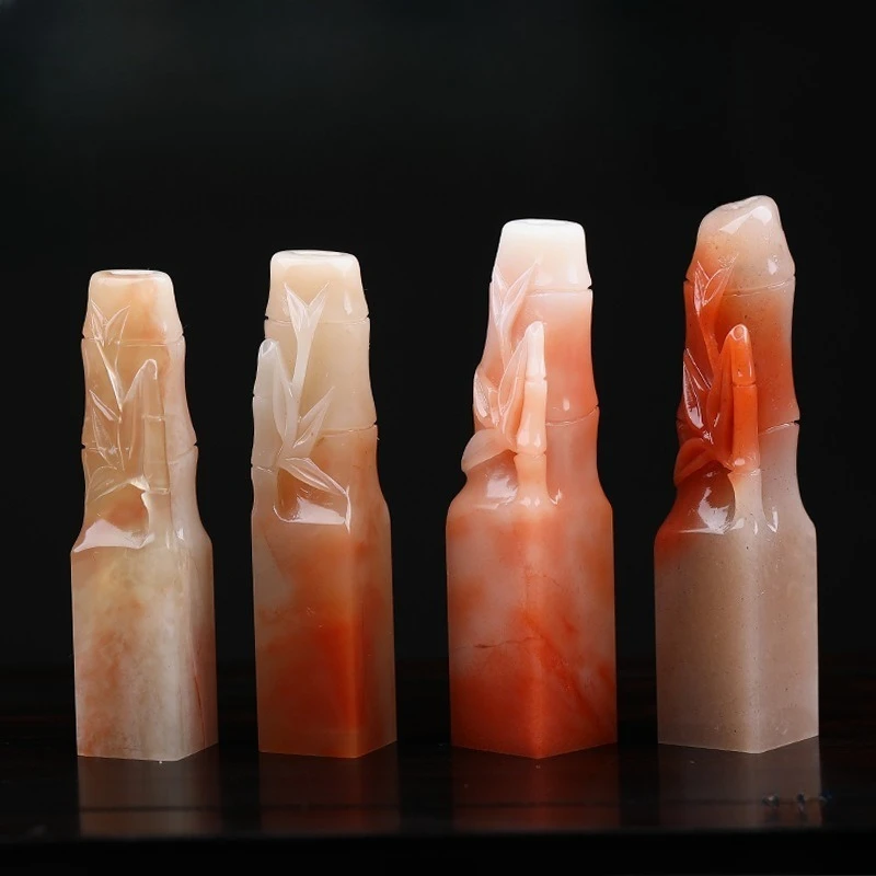 Stone for carving, Lao stone bamboo seal