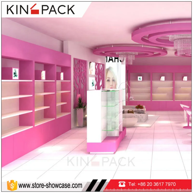 Custom. professional LED-Licht Make-up Tisch Kosmetik Display Stand zum Verkauf