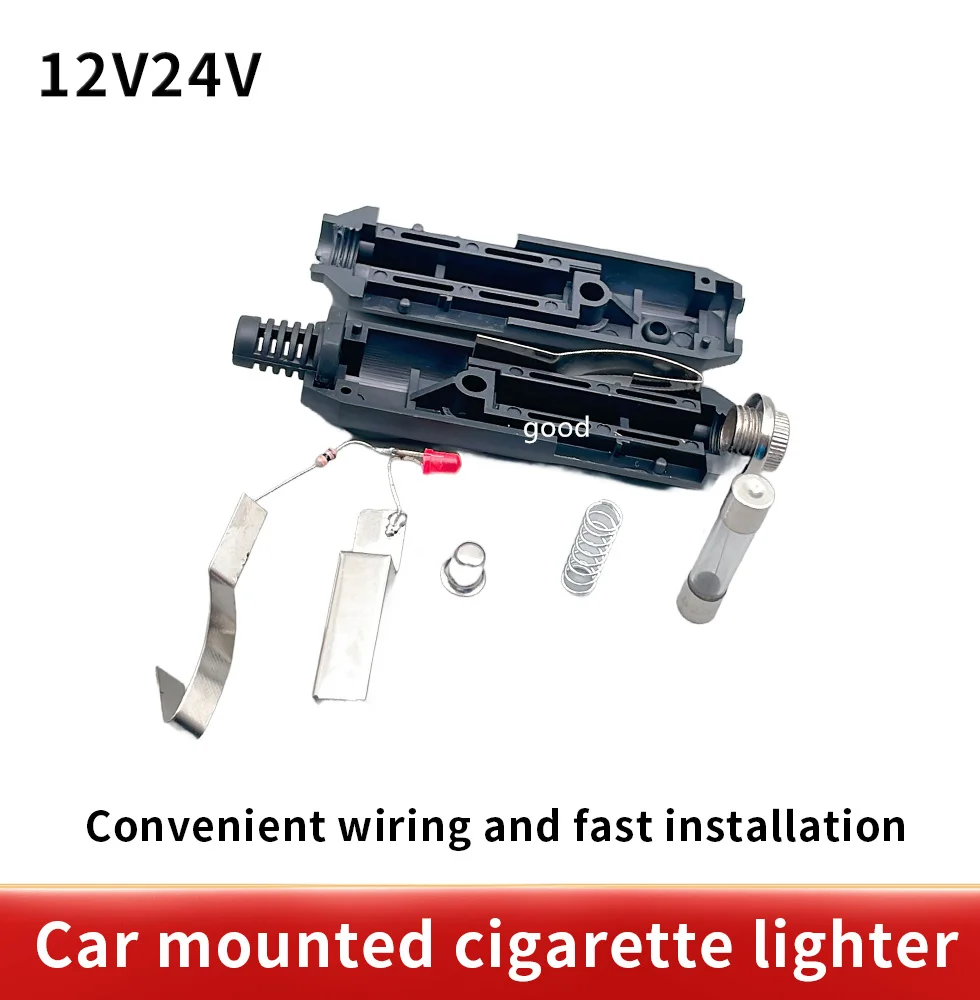 1pcs 12V/24V 3A Car Accessory Male Cigarette Lighter Socket Converter Plug