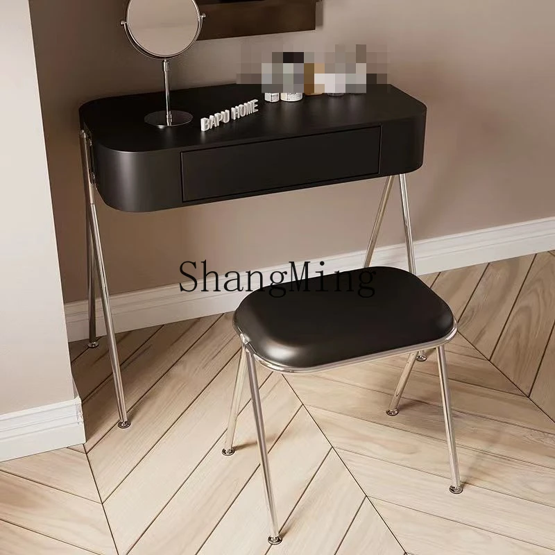 ZYY خزانة غرفة نوم من القرون الوسطى، طاولة مكياج بسيطة بجانب السرير، مكتب فاخر