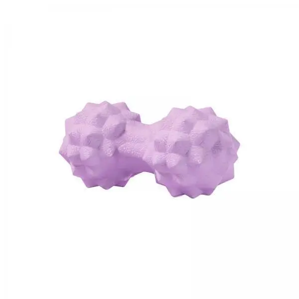 Spiky Massage Ball Peanut Double Lacrosse Roller Muscle Fascia Tool Washable for Yoga Pilates Home