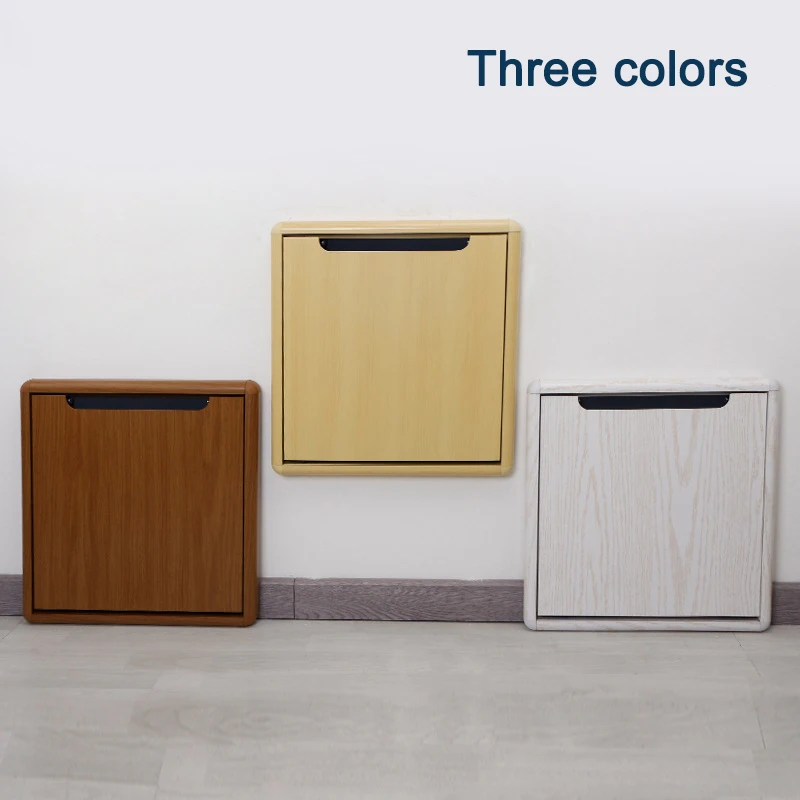 Hidden Wall Hanging Folding Stool Household Shoe Cabinet Folding Chair Entrance Bathroom Folding Shoe Stool Bathroom Stools