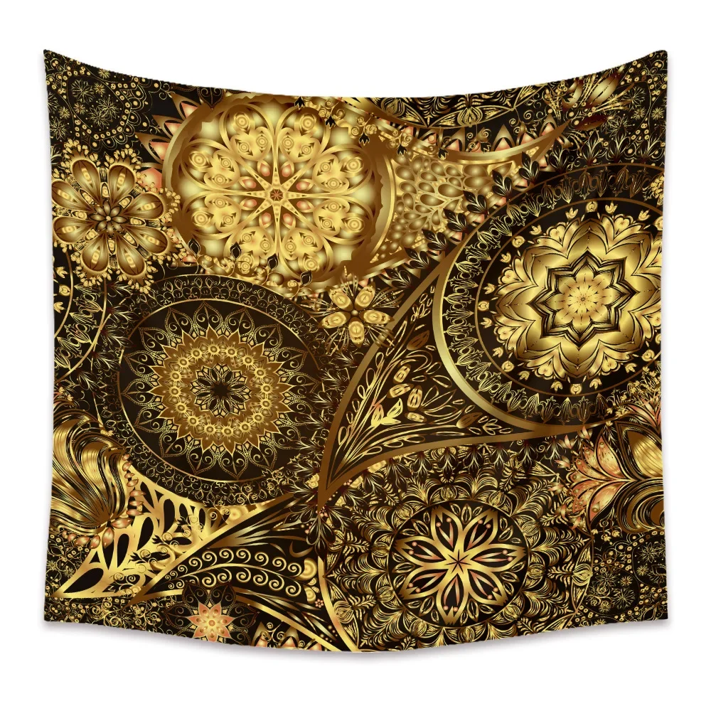 Tapestry Custom Tapestry Clearance Mandala Bohemian Tapestry Indian Wall Hanging Psychedelic Cloth Rug Ceiling Background Home