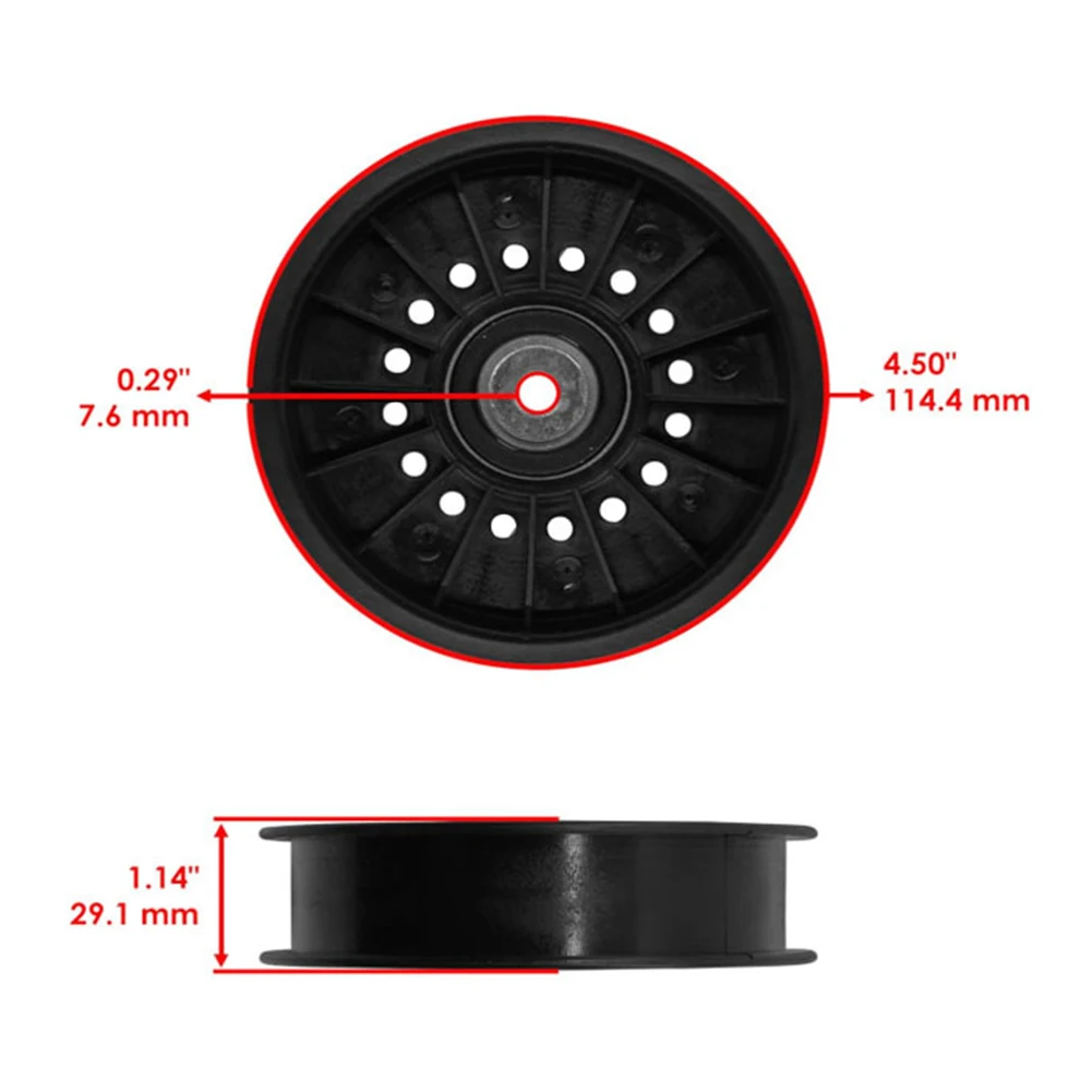 

For Durable Lawn Mower Idler Pulley Belt Repair Kit For Easy Installation! Summer Garden Decorations Summer Garden Decorations