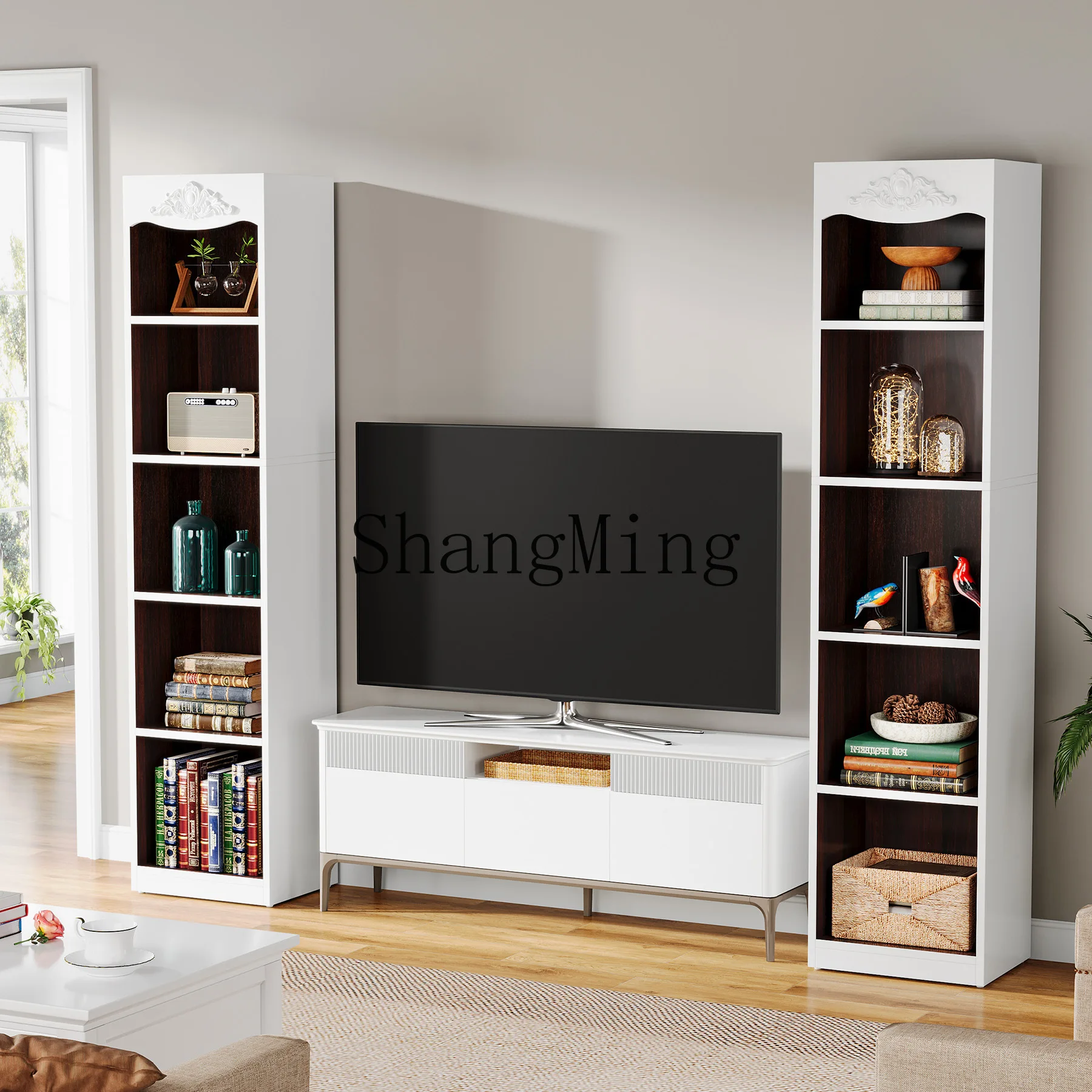 

SM new home premium sensory storage locker simple storage cabinet next to TV