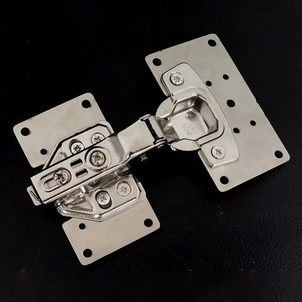 Hinge Repair Plate Cupboard Door Hinge Fixing Plate Door Hinge Repair Kit Mounting Repair Side Panels Cabinet Door Connection