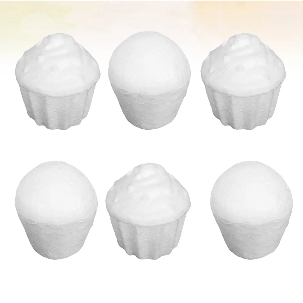 Gâteau en mousse blanche, artisanat éducatif pour enfants d'âge préscolaire, église, maternelle, activité de décoration d'anniversaire, 12 pièces