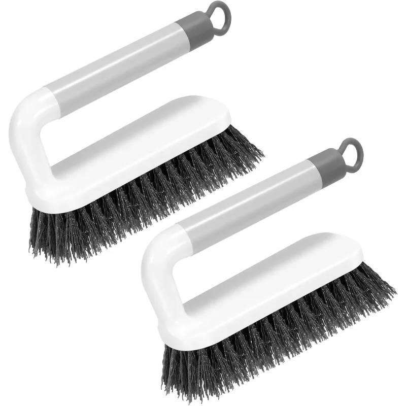 

SetSail Scrub Brush, Small Cleaning Brushes with Handle, Comfort Grip Shower Scrubber for Cleaning Bathroom