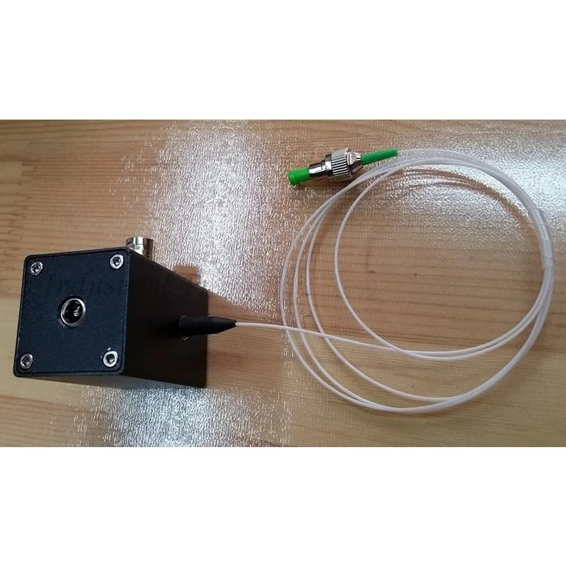

Fiber optic receiver (FC interface, 800nm-1750nm), power supply 9-24VDC，InGaAs high-speed fiber optic photodiode detector