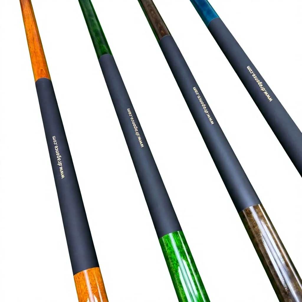 Billiard Cue for American 9-ball and Chinese 8-ball, Standard 58-inch, 1/2 Split Cue, Customizable.