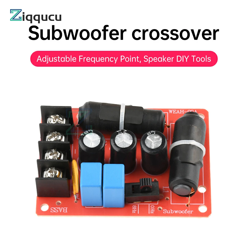 WEAH-90A 200W High Power Speaker Subwoofer Crossover Speaker Solderless Frequency Divider Module DIY Home Theater