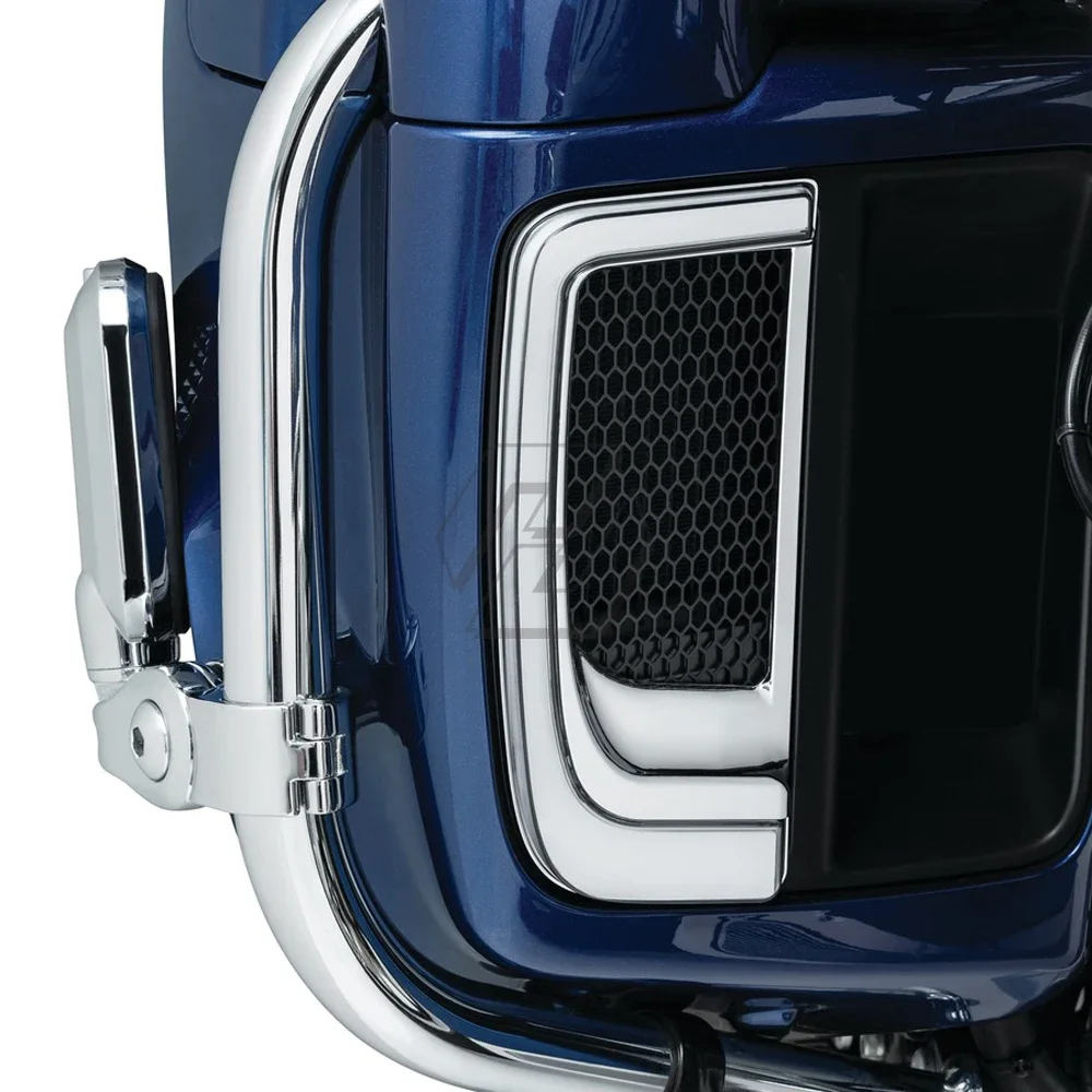 

For Harley Touring and Trike Model 2014-2020 Motorcycle LED Fairing Lower Grills Turn Signal Light