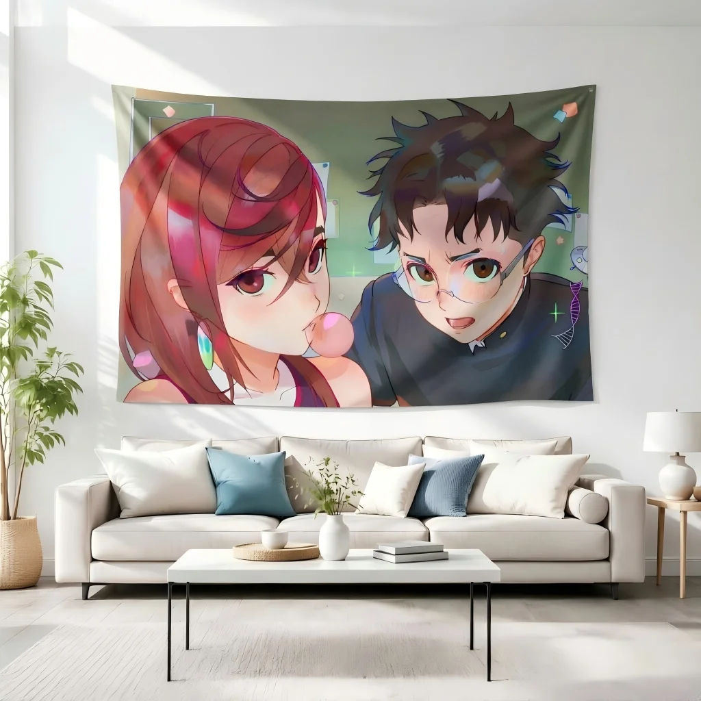 Cute Couple Tapestry Bubble Gu - огляд і ціна Bubble Gum Machine
