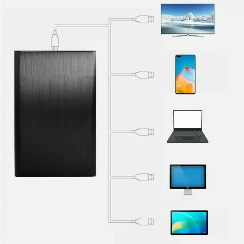 Original Portable External Hard Drive Disks USB 3.1 8TB SSD Solid State Drives For PC Laptop Computer Storage Device