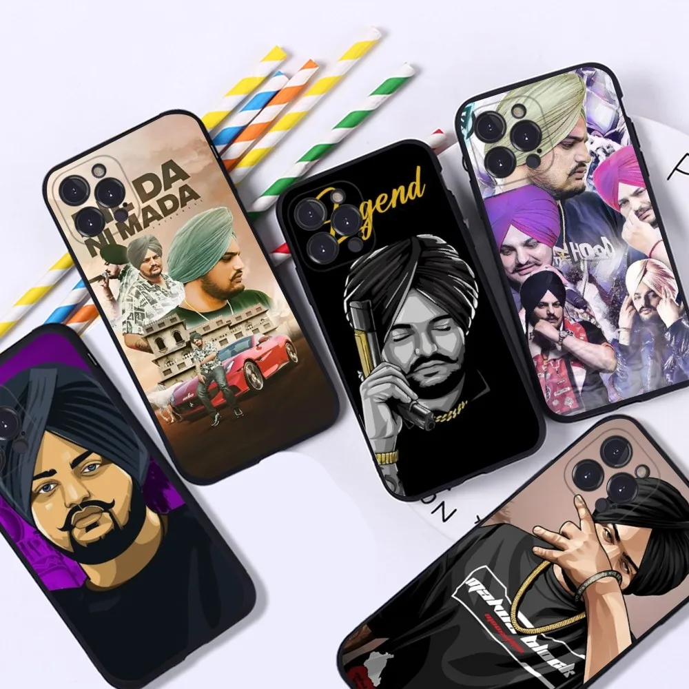 Indian Rapper Sidhu Moose Wala Phone Case For IPhone 14 11 12 13 Mini Pro XS Max Cover 6 7 8 Plus X XR SE 2020 Funda Shell