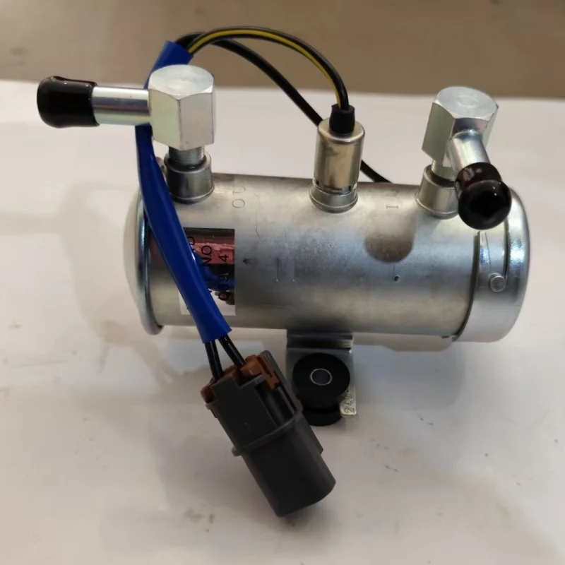 24V Electric Fuel Pump Feed Pump for JCB Construction and Isuzu 4HK1 6HK1 SY205 SY335 Engine