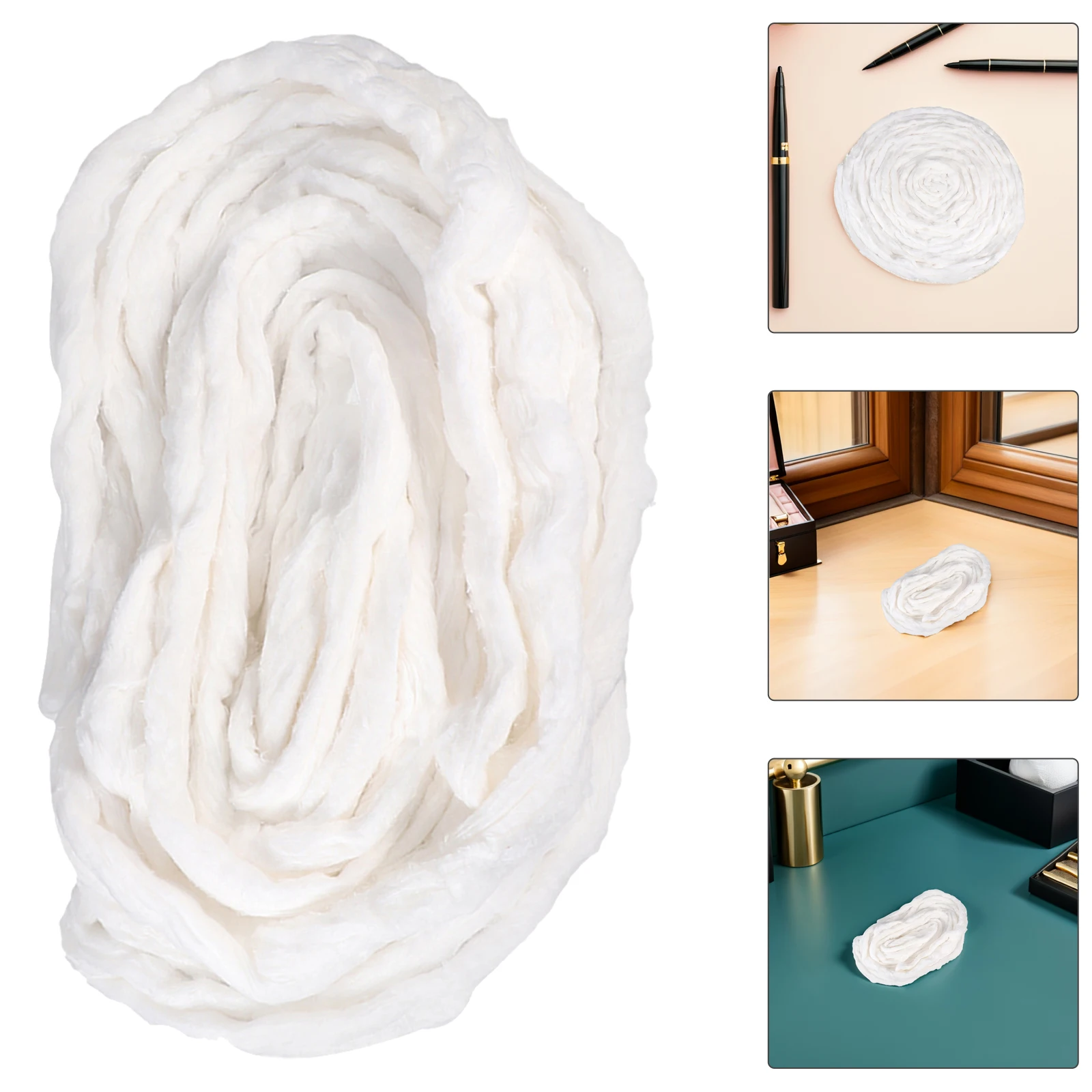 Salon Cotton Rolls 190G Absorbent Cotton Strips Hairdressing Hair Perm Coil Makeup Removal Manicure Pedicure Hair Dye Tools