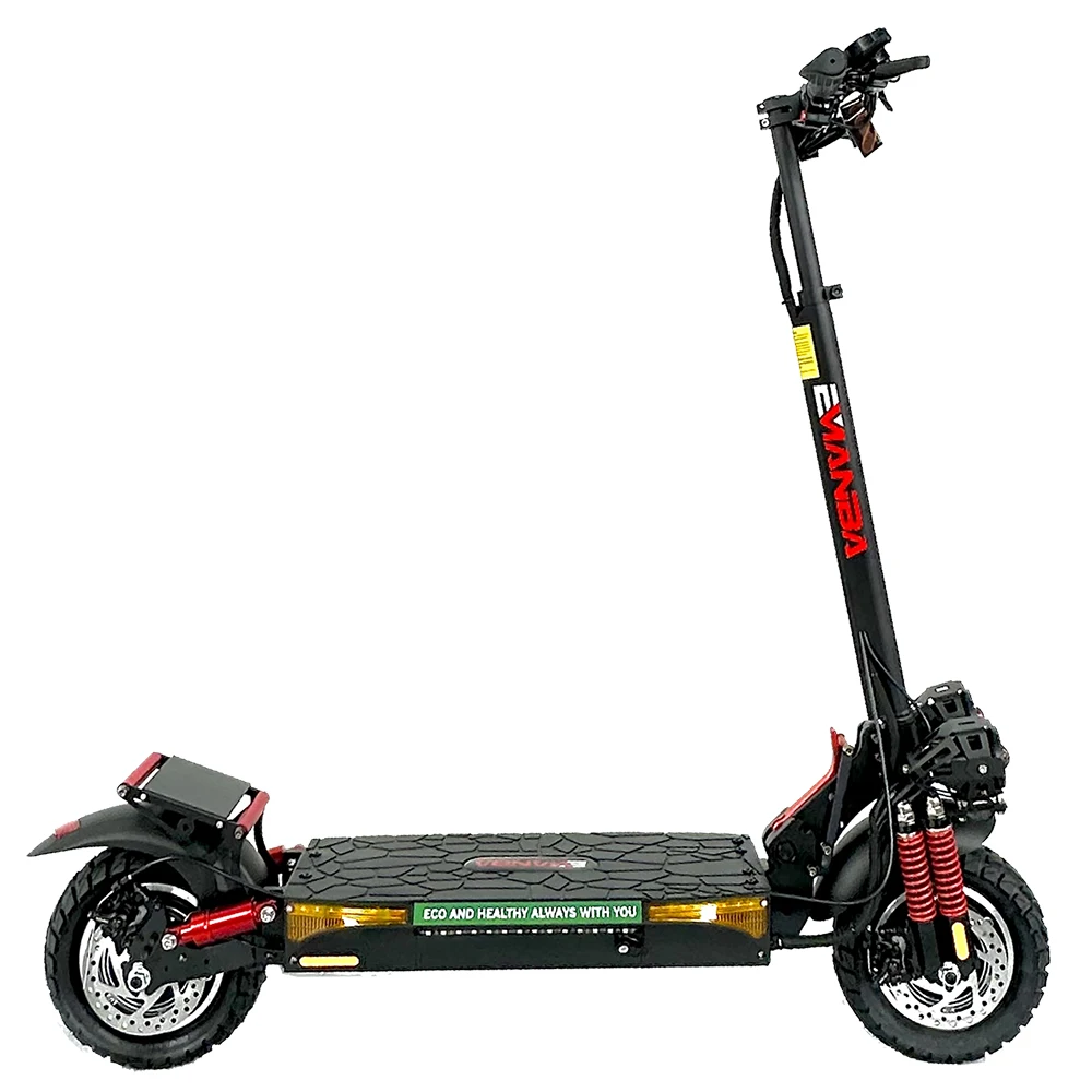 EU USA European Warehouse Adult E-Scooter With 1600W Dual Motors 18 AH Max Speed Up To Max Durance Electric Scooter