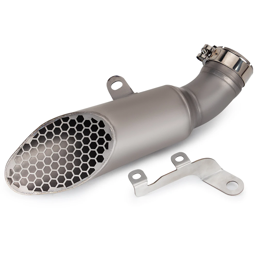 RSV4 RS V4 2015-2024 오토바이 배기 슬립온 라인 개조 풀 티타늄 합금 허니콤 머플러 오리지널
