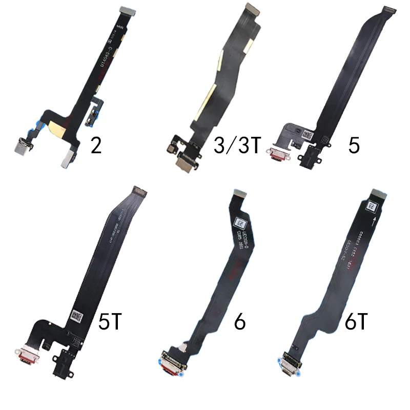 Type-C USB Charging Dock Port Socket Jack Connector Charger Board Flex Cable For OnePlus X 2 3 3T 5 5T 6 6T 7 7T 7Pro 8 8T 8Pro