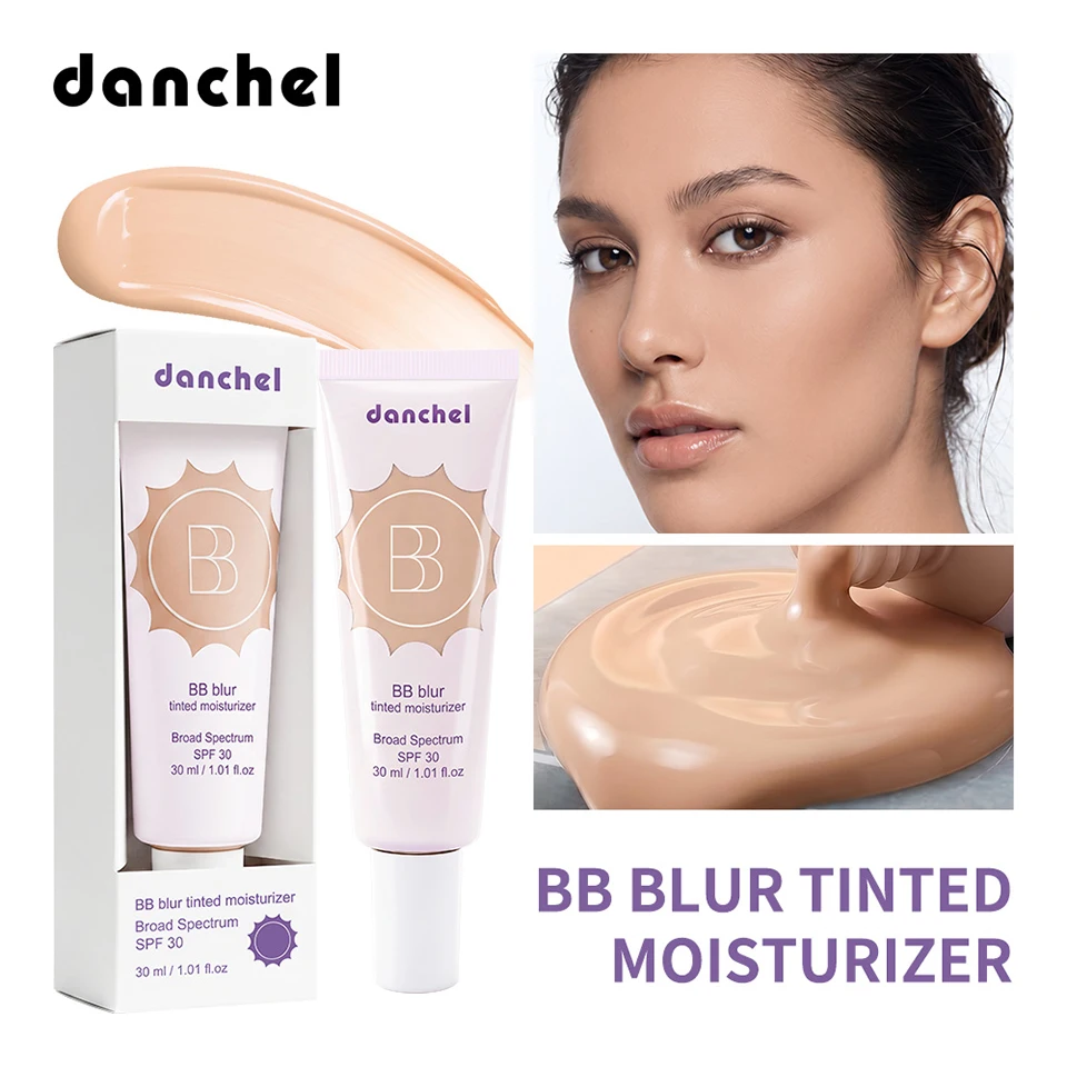 SPF30 BB Blur Tinted Moisturizer Medium Coverage Even Skin Tone Lightweight Sun Protection Face Makeup Se4c920f88050493996743da41c123a42z