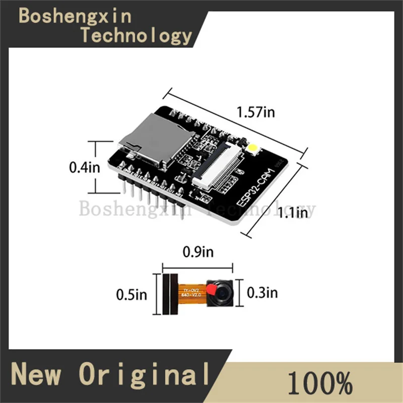 1 stks ESP32-CAM camera development board WiFi + Bluetooth module/ESP32 seriële poort naar WiFi/Internet of Things