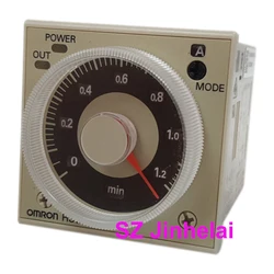 Omron Authentic Original H3CR-A8 H3CR-A8E Time Relay Time Calculator Solid State Timer 100-240VAC or 24-48VAC/12-48VDC