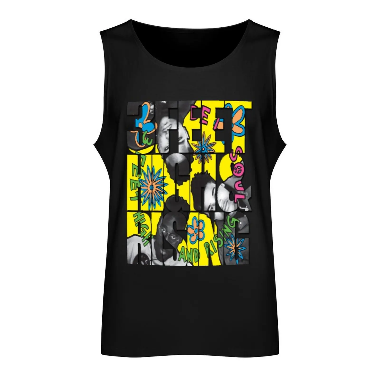 De La Soul 3 feet high and rising Classic Tank Top Men's vest Men's summer clothes 2024