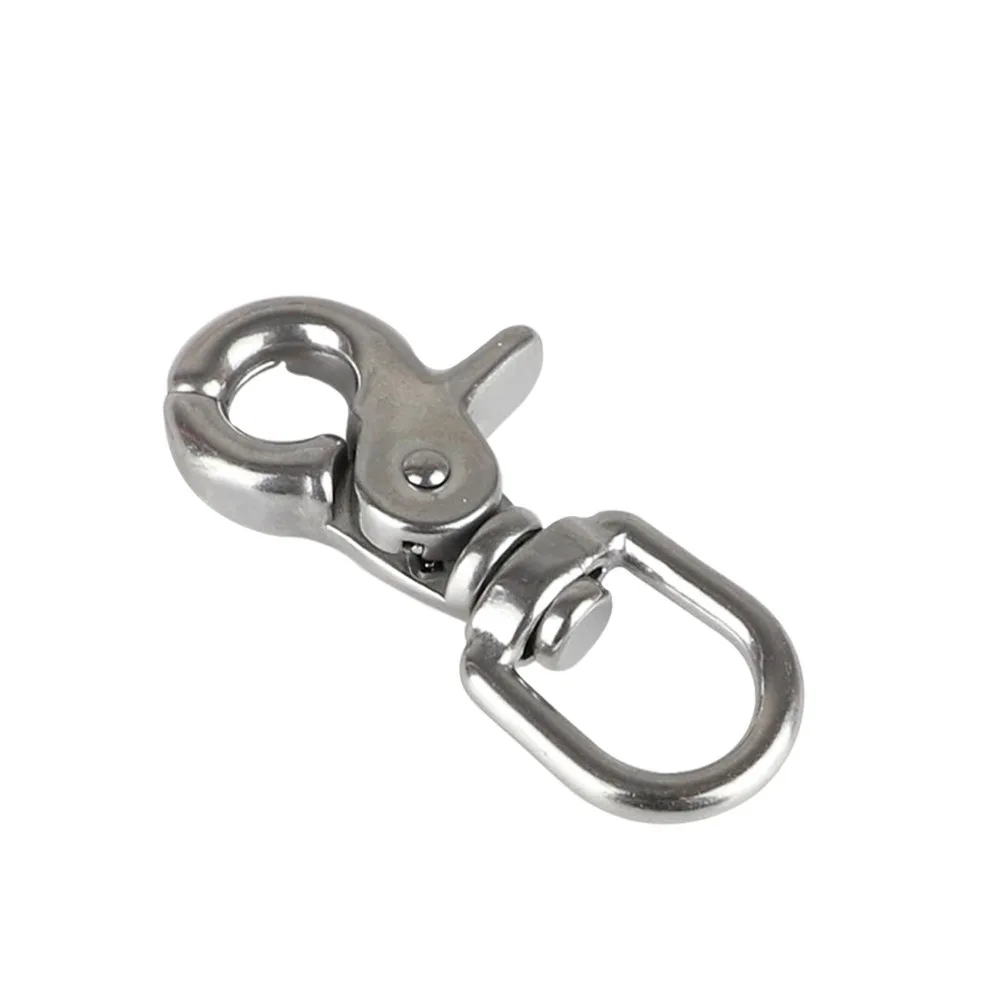 High Quality Stainless Steel Scissor Hook Universal Silver Color Luggage Buckle DIY Marine Hardware