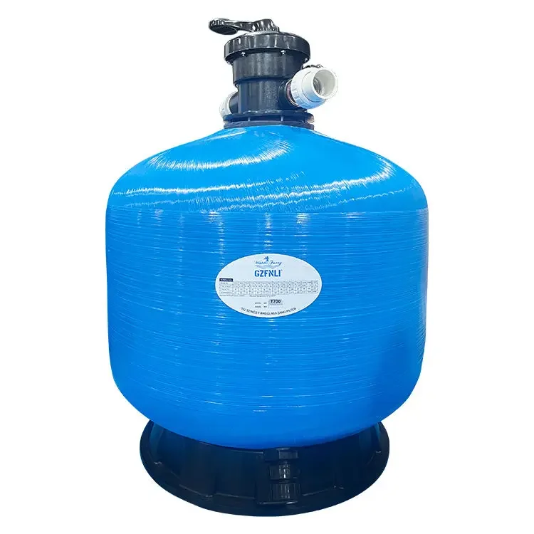 Commercial Swimming Pool Automatic Backwash Water Treatment Sand Filter With Pump