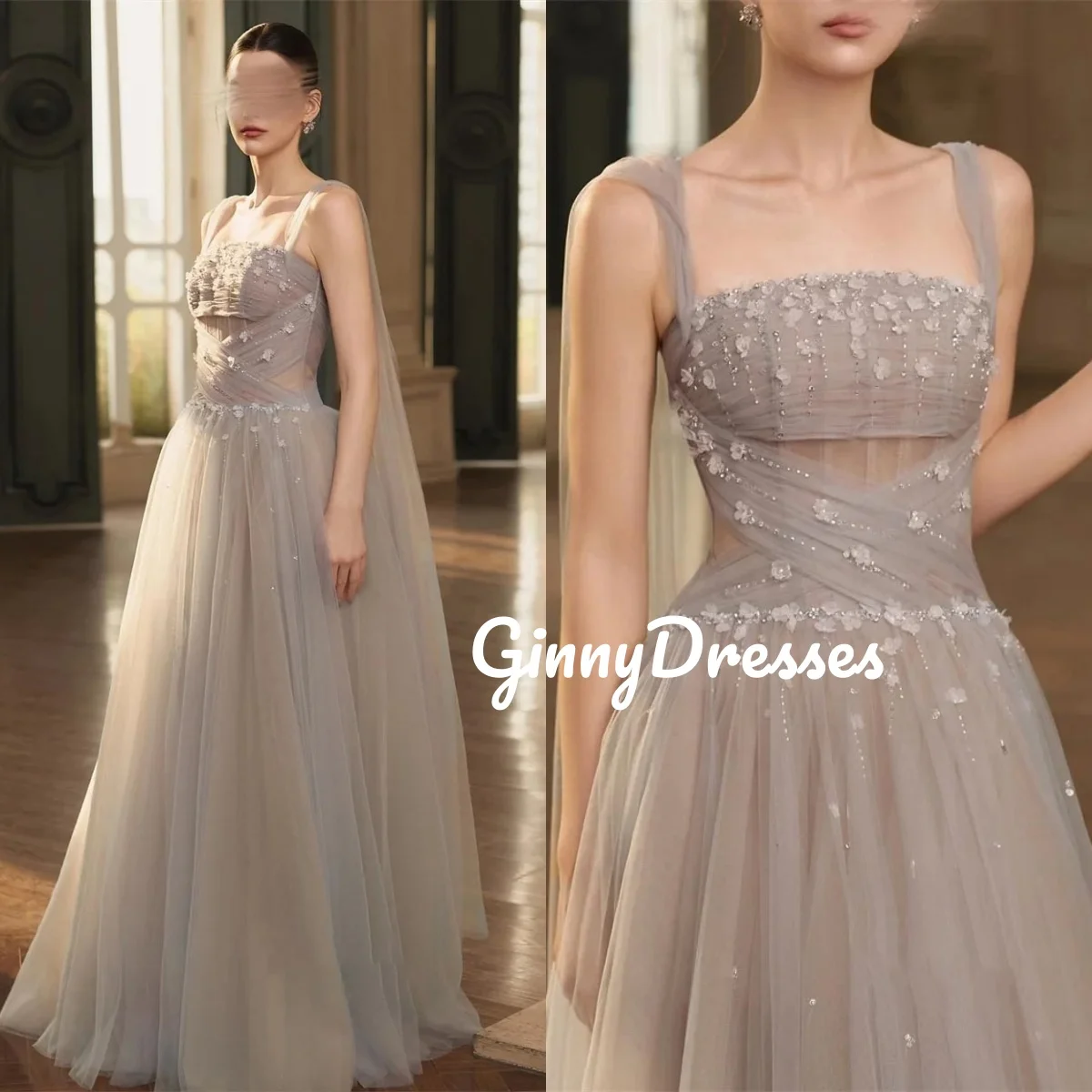 

Цветы на заказ Трапеция длиной до пола, рюшами и молнией, платья для особых мероприятий, обычные бретели, платье на молнии, женское элегантное платье