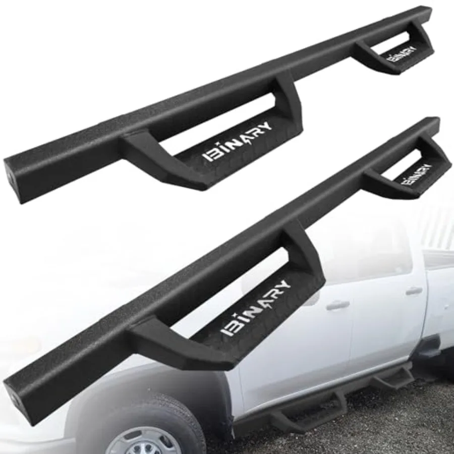 

Подносы, совместимые с автомобилем 20052025 Nissan Frontier Crew Cab, 4,3 дюйма, боковые ступеньки Frontier, углеродистая сталь
