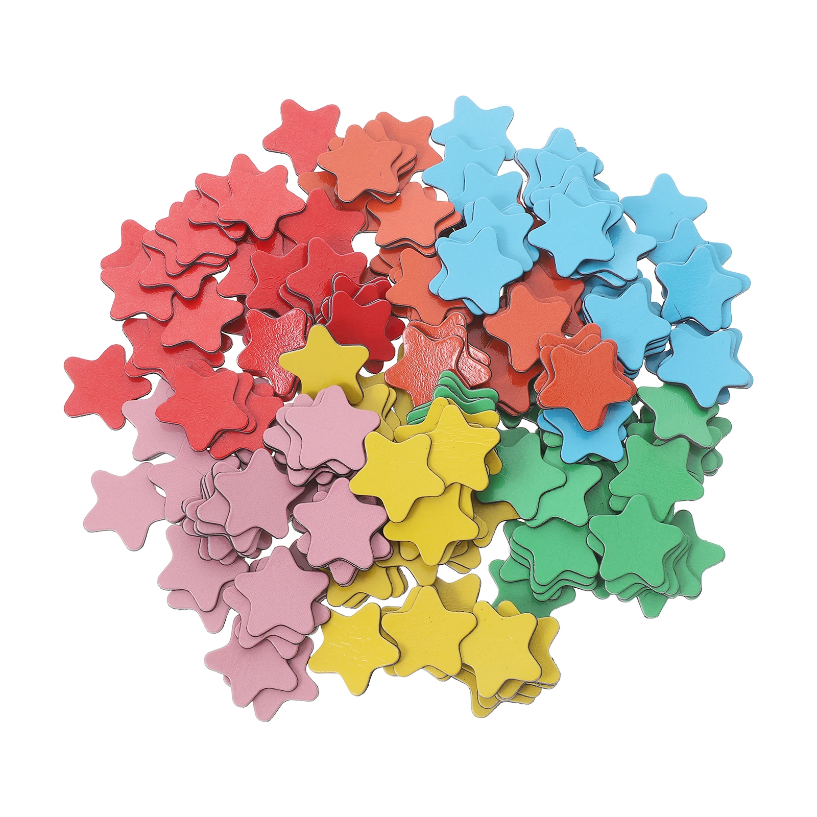 240pcs 별 모양의 자석 스티커 Diy 냉장고 장식 홈 주방 냉장고 자석 노트 홀더 장식 스티커