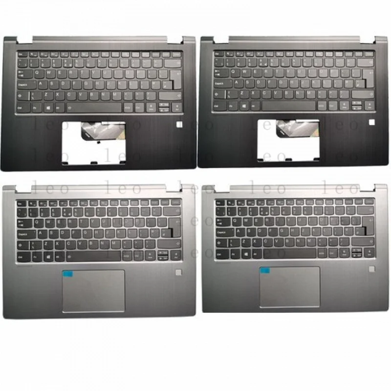 كمبيوتر محمول AA جديد لينوفو يوجا 530-14IKB 530-14ARR UK لوحة المفاتيح Palmrest العلوي