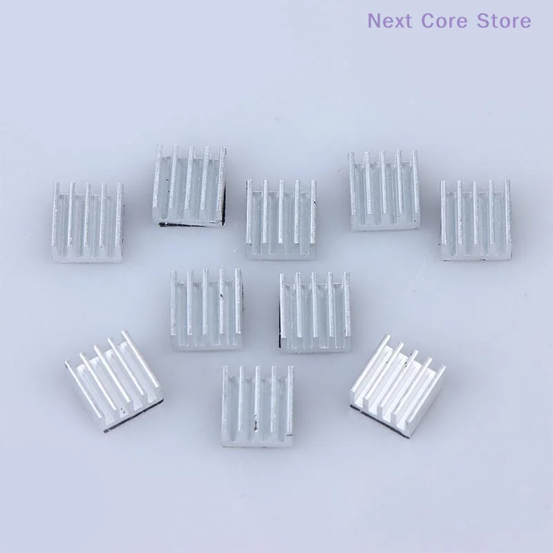 10 قطعة الألومنيوم A4988 السائر سائق بالوعة الحرارة المبرد التبريد المبرد ثلاثية الأبعاد أجزاء الطابعة A4988 مخصص المبرد