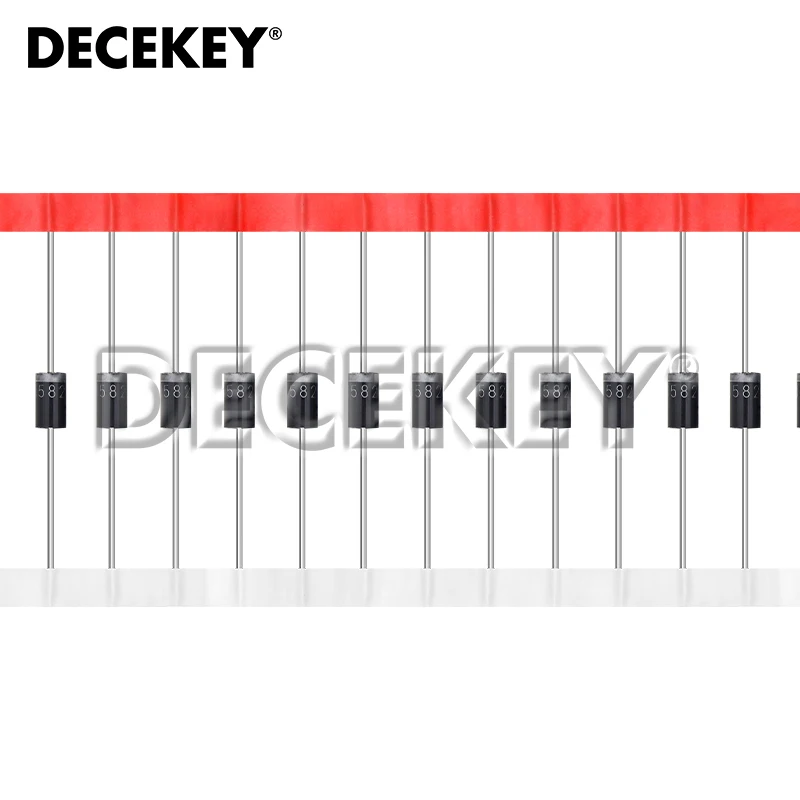 20pcs 1N5825 1N5824 1N5822 1N5820 IN5822 DO-27 Schottky Diode